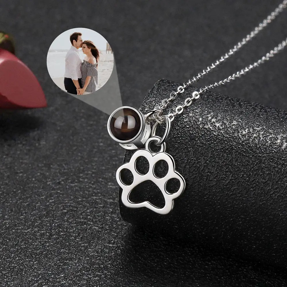 Collier Projection Photo — Souvenir de Votre Animal