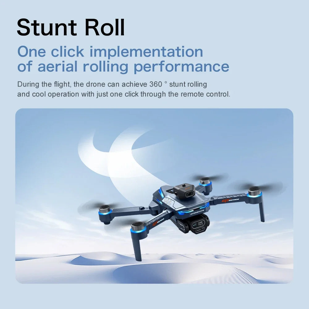 Lenovo GT8 Drone 8K Professional Dual Camera GPS FPV Brushless Motor Optical Flow Hovering Folding Quadcopter 4K RC Dron Toys