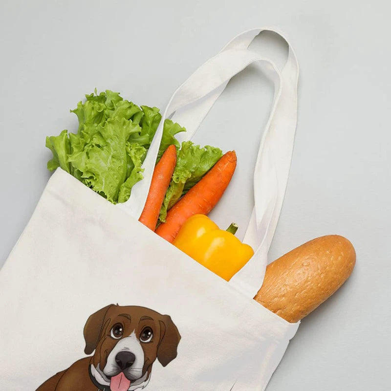Tote Bag Personnalisé — Portrait de Votre Animal
