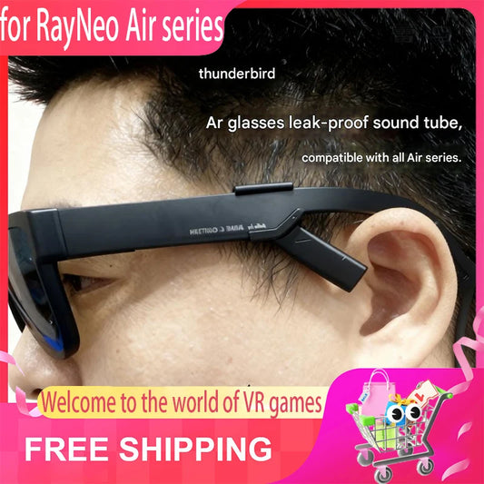 for RayNeo Air4 PRO Smart Glasses AR Accessories Sound Guide Tube Earmuffs Air3S Echo Cover Sound Receiver Sound Guide Fin