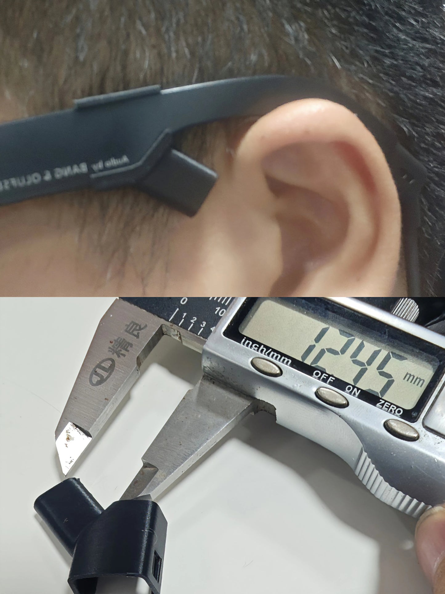 for RayNeo Air4 PRO Smart Glasses AR Accessories Sound Guide Tube Earmuffs Air3S Echo Cover Sound Receiver Sound Guide Fin