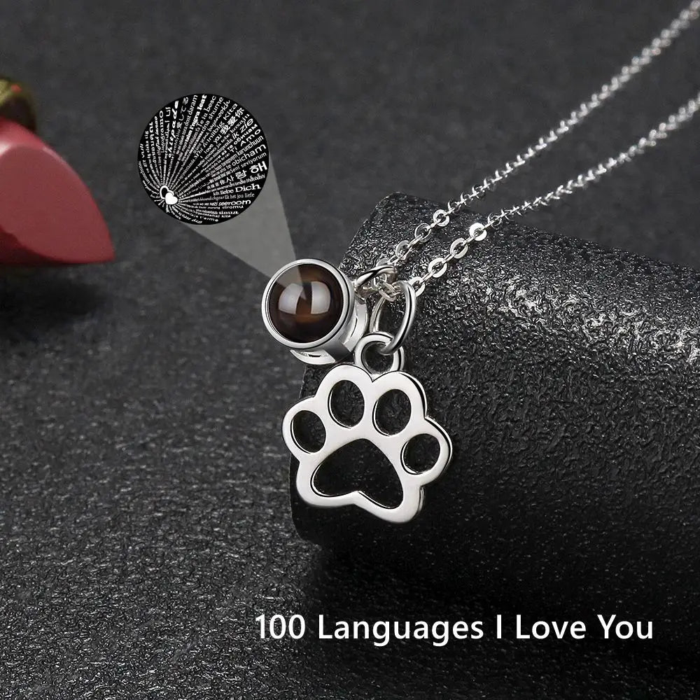 Collier Projection Photo — Souvenir de Votre Animal